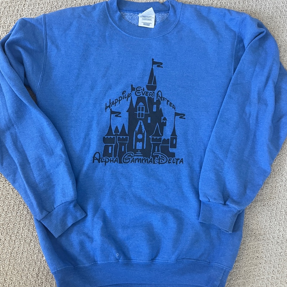 Alpha Gamma Delta Disney Crewneck Sweatshirt
